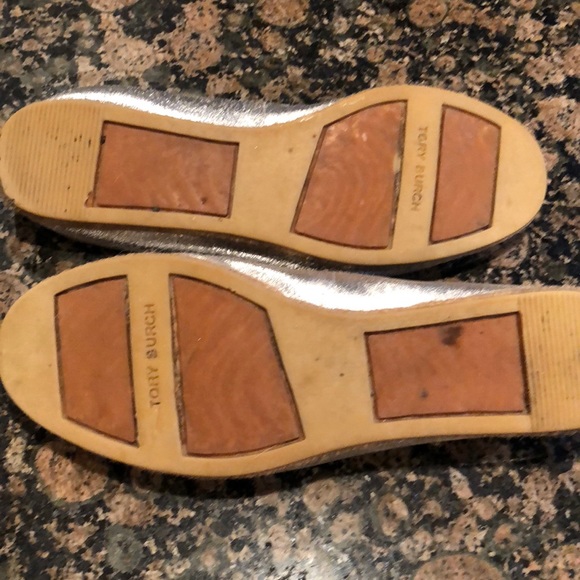 Tory Burch Silver Espadrilles - Picture 5 of 7